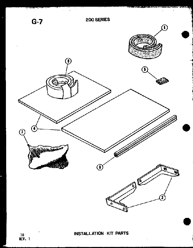 Section 5 Diagram and Parts List for ES216D-3MS P55417-61R Amana Air Conditioner