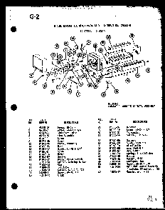 Section 6 Diagram and Parts List for ESBFC-16D-C-P74935-1WC  Amana Refrigerator