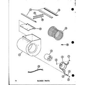 Part Location Diagram of M0301701 Whirlpool Drive Motor