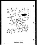 CONDENSOR PARTS Diagram and Parts List for SDI22N P6020165W Amana Refrigerator