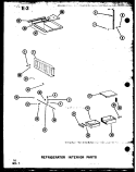 Part Location Diagram of C3588303 Whirlpool AIR GRILLE