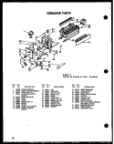 ICEMAKER PARTS Diagram and Parts List for SDI525E-L P7410009W L Amana Refrigerator
