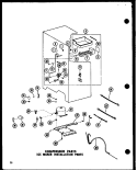 COMP PARTS ICE MAKER INSTALLATION PARTS Diagram and Parts List for SP19E P7410002W Amana Refrigerator