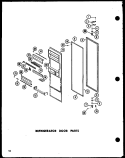 Part Location Diagram of D7415705 Whirlpool RETAINER NLA