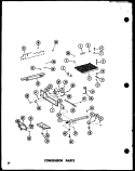 CONDENSOR PARTS Diagram and Parts List for SP19E P7487002W Amana Refrigerator