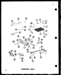 CONDENSOR PARTS Diagram and Parts List for SP19E P7487013W Amana Refrigerator
