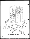 COMP PARTS ICE MAKER INSTALLATION PARTS Diagram and Parts List for SP19E P7487013W Amana Refrigerator