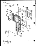 Page 1 Diagram and Parts List for SLDI22F-1 P7540014W Amana Refrigerator
