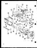 Page 11 Diagram and Parts List for SLDI22F P7540019W Amana Refrigerator