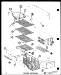 FZ ACCESSORY Diagram and Parts List for SR19F1G P7700008W G Amana Refrigerator