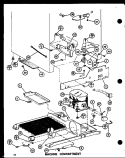 MACHINE COMPARTMENT Diagram and Parts List for SR19F1G P7700008W G Amana Refrigerator