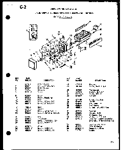8 Cube Compact Ice Maker Diagram and Parts List for SR19E-1-G-P74870-22WG  Amana Refrigerator