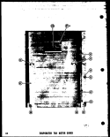 EVAP FAN MOTOR COVER Diagram and Parts List for SDI22D  Amana Refrigerator
