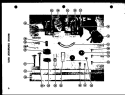 MACHINE COMPARTMENT PARTS Diagram and Parts List for SDI22D  Amana Refrigerator