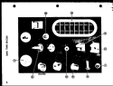 INTERIOR SMALL PARTS Diagram and Parts List for SDI22D  Amana Refrigerator