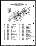 8 CUBE COMPACT ICE MAKER Diagram and Parts List for SP19B-L P7332046W L Amana Refrigerator