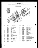 50 CYCLE 8 CUBE COMPACT ICE MAKER Diagram and Parts List for ESR22D P7390020W Amana Refrigerator