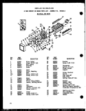 8 CUBE COMPACT ICE MAKER Diagram and Parts List for SD19W P6034049W Amana Refrigerator