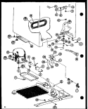 Page 9 Diagram and Parts List for SLDI25G P7642105W Amana Refrigerator