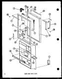 Part Location Diagram of D7414601 Whirlpool PAD HANDLE
