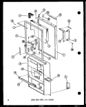 LOWER DOOR PARTS (TM / ESRFC) Diagram and Parts List for ESRFC14D P7395314W Amana Refrigerator