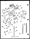 CONTROL PARTS (TM / ESRFC) Diagram and Parts List for ESRFC14D P7395314W Amana Refrigerator