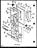 Part Location Diagram of D7257903 Whirlpool HANDLE PAD KIT
