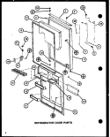 Part Location Diagram of C8833710 Whirlpool NLANLACAP DOOR