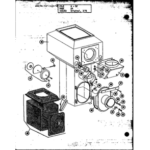 Part Location Diagram of R0178380 Whirlpool Flue box