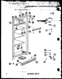 Part Location Diagram of B5773703 Whirlpool TRIM-SHELF