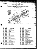 8 CUBE COMPACT ICE MAKER Diagram and Parts List for ESUF16C P6034562W Amana Freezer