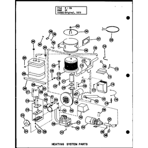 Heating System Parts 4 Diagram and Parts List for EG25,12-1 P54688-9C Amana Air Conditioner