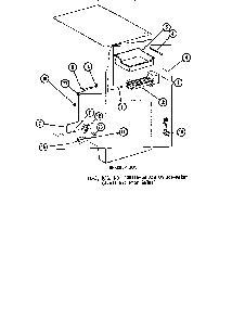 Description Diagram and Parts List for ESR14E-P73953-28W  Amana Refrigerator