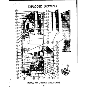 Part Location Diagram of FP1085 Whirlpool DISCONTINUED