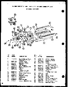 12 Cube Compact Ice Maker Diagram and Parts List for SLDI25F-P7642102W  Amana Refrigerator