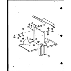 Part Location Diagram of D9916005 Whirlpool Control Panel