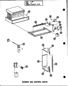 Part Location Diagram of R0118401 Maytag HEAT EXCH