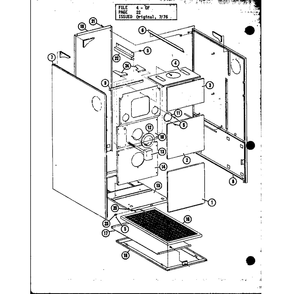 Part Location Diagram of R0178452 Whirlpool Panel-upper front