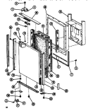 Page 1 Diagram and Parts List for SDI525F1 P7540016W Amana Refrigerator