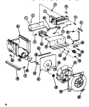 Page 11 Diagram and Parts List for SDI525F1 P7540016W Amana Refrigerator