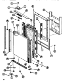 Page 1 Diagram and Parts List for SDI525F1 P7642501W Amana Refrigerator