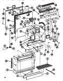 Page 10 Diagram and Parts List for SDI525F1 P7642501W Amana Refrigerator