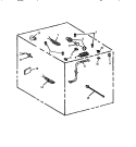 ELECTRICAL COMPONENTS Diagram and Parts List for RST310UL P1130738N L Amana Range