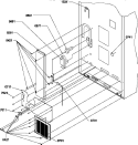 CABINET BACK Diagram and Parts List for BX20S5E P1196508W E Amana Refrigerator