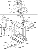MACHINE COMPARTMENT ASSY Diagram and Parts List for BX20S5E P1196508W E Amana Refrigerator