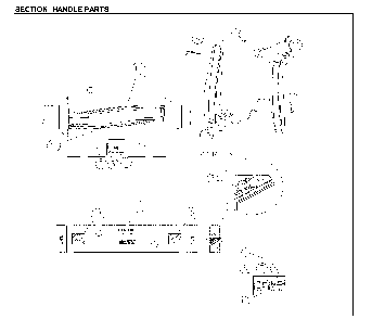 Handle Parts Diagram and Parts List for 11161205713  Kenmore Refrigerator