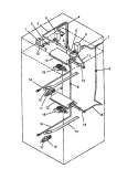 GAS COMPONENTS Diagram and Parts List for AO27DGK P1132515N K Amana Range