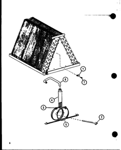 Diagram Diagram and Parts List for ACFC24AOVA P9968014C Amana Air Conditioner