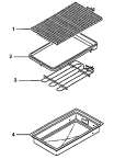 GRILLE & GRIDDLE MOD - CC7LS Diagram and Parts List for GRILLE GRILLE/ Amana Range