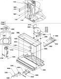 MACHINE COMPARTMENT ASSY Diagram and Parts List for BX21TW P1196512W W Amana Refrigerator